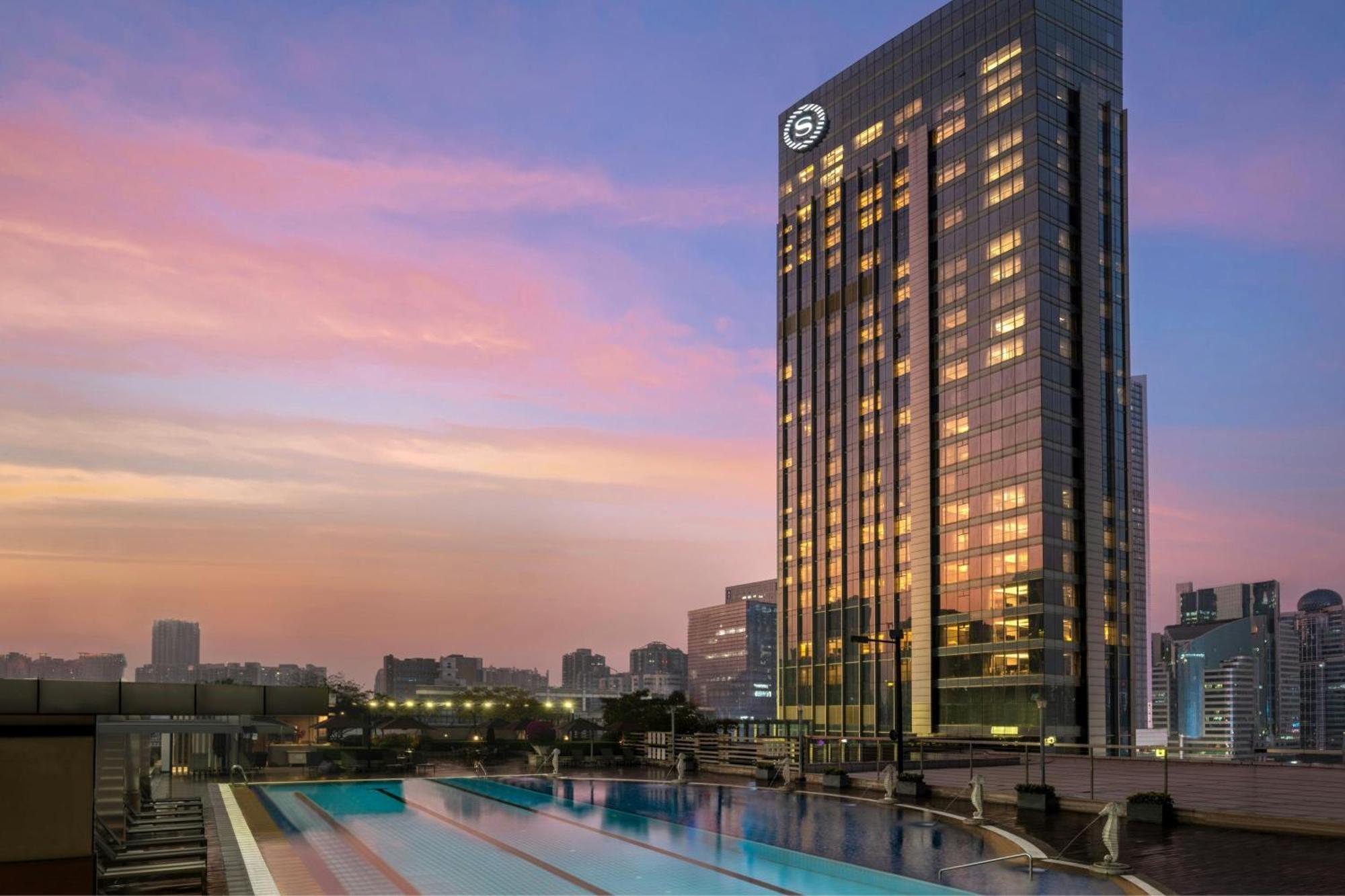 Sheraton Guangzhou Hotel Экстерьер фото